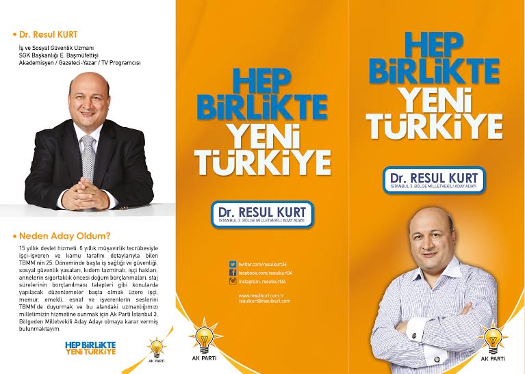 Altın adam Dr. Resul Kurt'a Ak parti'den bende varım dedi